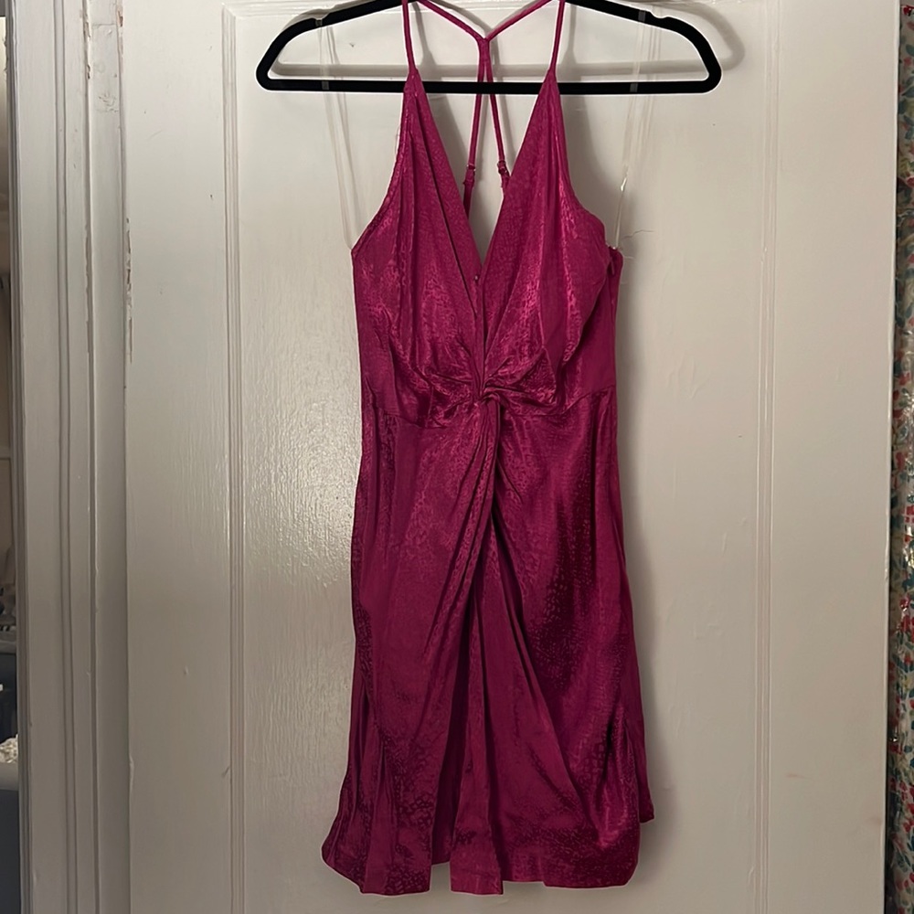 NEW Berry strappy dress-M
